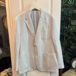 Banana Republic Light Gray Blazer